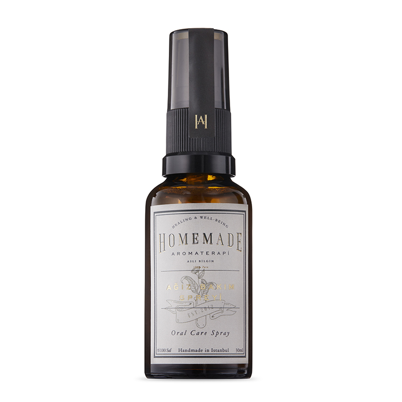 Ağız Bakım Spreyi - 30 ml - Homemade Aromaterapi Ağız Bakım Spreyi - 30 ml