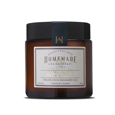 Organik Soğuk Sıkım Shea Butter - 100 gr 